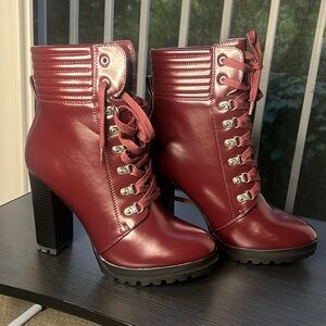 Oxblood 6inch booties! 🧱